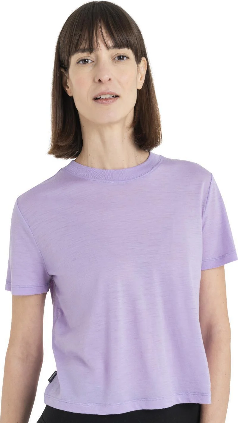 Merino 150 Tech Lite SS Crop Tee - Womens