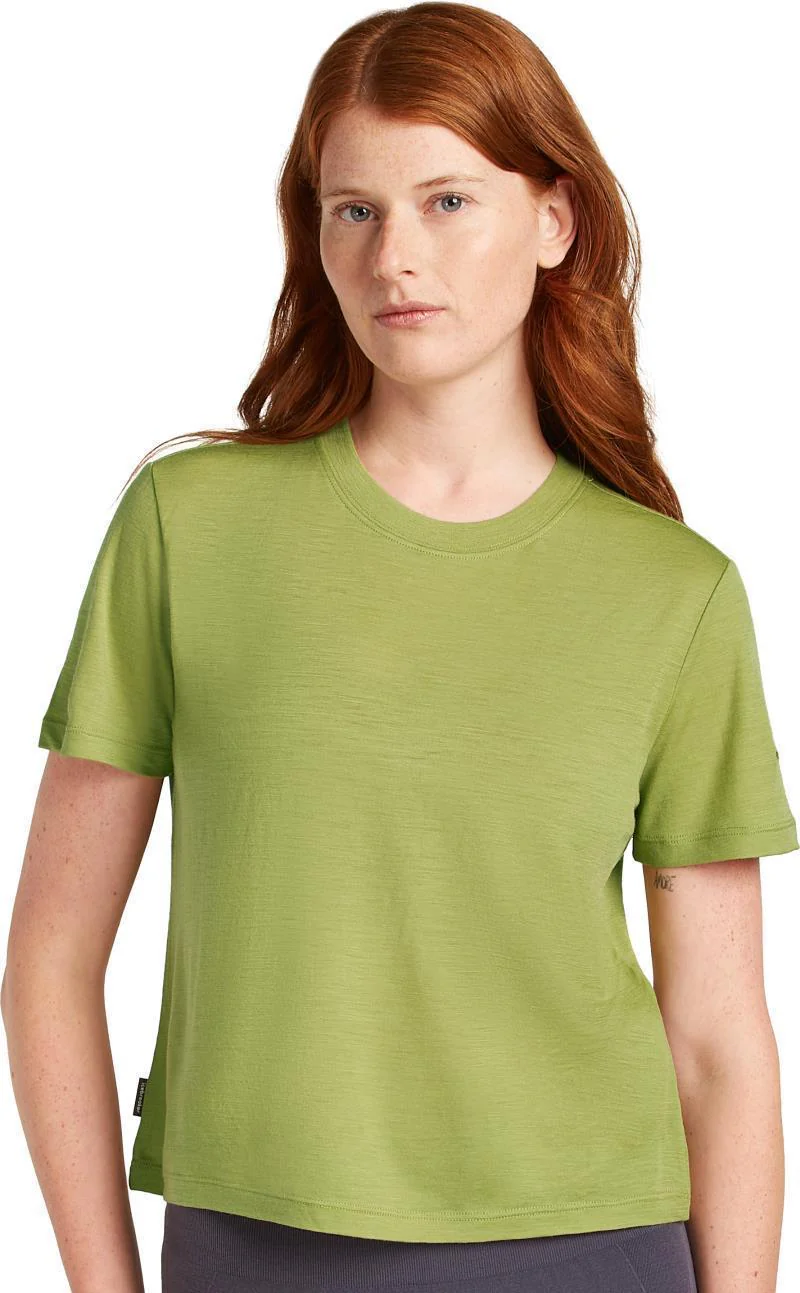 Merino 150 Tech Lite SS Crop Tee - Womens - Image 12