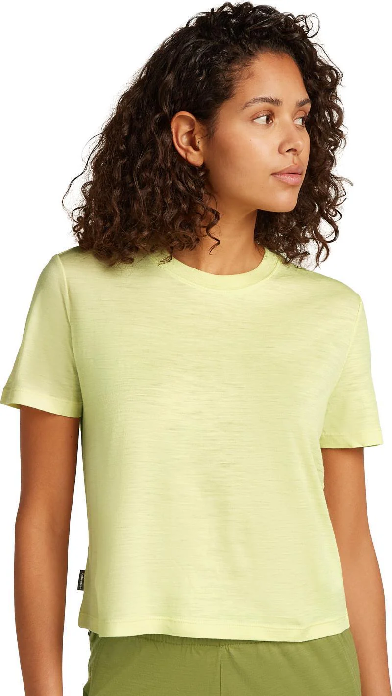 Merino 150 Tech Lite SS Crop Tee - Womens - Image 14