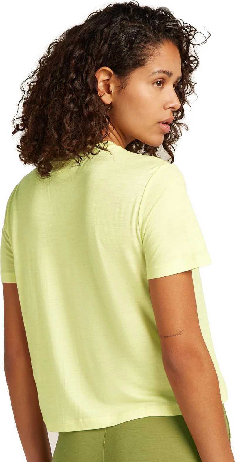 Merino 150 Tech Lite SS Crop Tee - Womens - Image 15