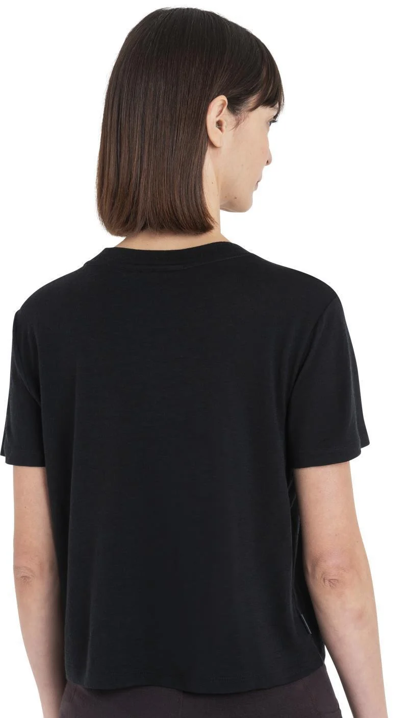 Merino 150 Tech Lite SS Crop Tee - Womens - Image 4