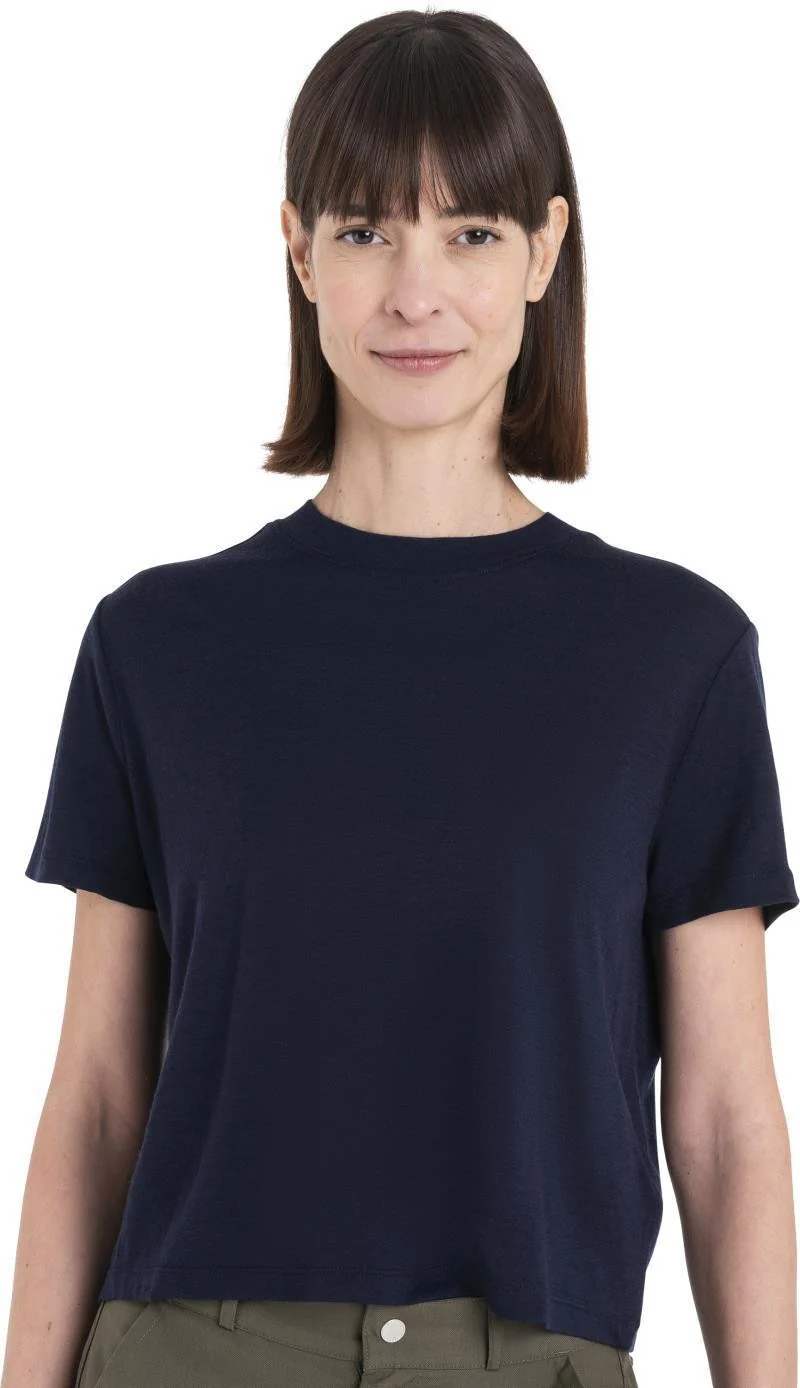 Merino 150 Tech Lite SS Crop Tee - Womens - Image 5