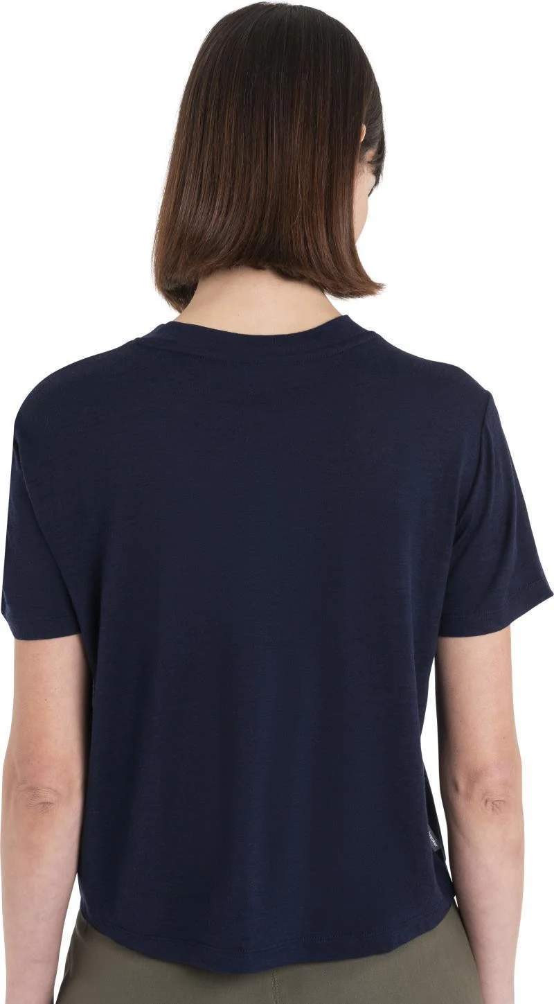Merino 150 Tech Lite SS Crop Tee - Womens - Image 6