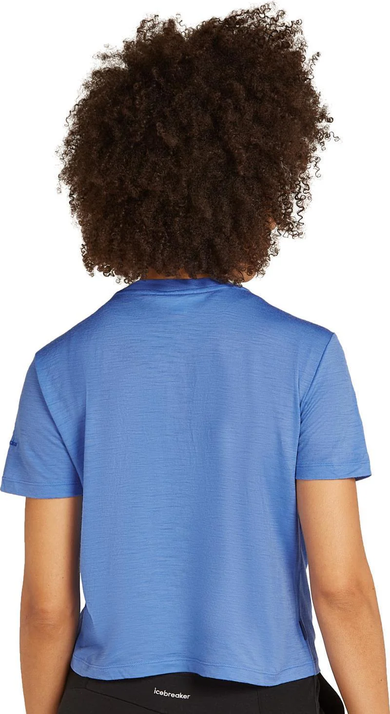 Merino 150 Tech Lite SS Crop Tee - Womens - Image 9