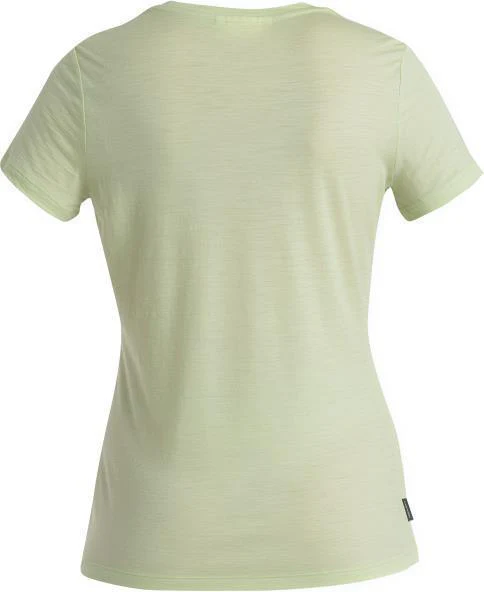 Merino 150 Tech Lite III SS Scoop Tee - Icebreaker Logo Reflections - Womens - Image 2