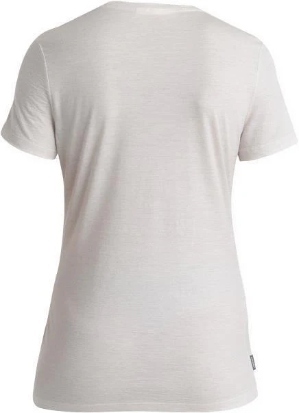 Merino 150 Tech Lite III SS Scoop Tee - Icebreaker Logo Reflections - Womens - Image 6