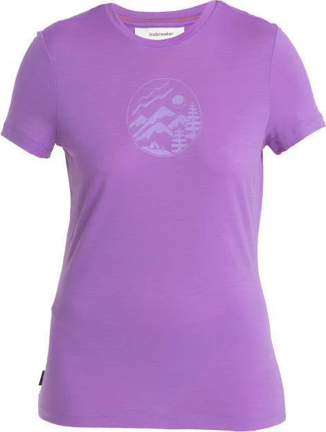 Merino 150 Tech Lite III SS Tee - Camping Circle - Womens