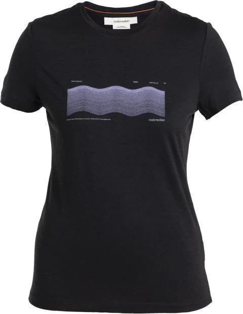 Merino 150 Tech Lite III SS Tee - Contour Waves - Womens - Image 3