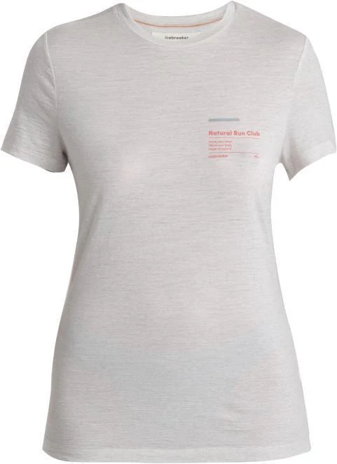 Merino 150 Tech Lite III SS Tee - Natural Run Club 2.0 - Womens - Image 3