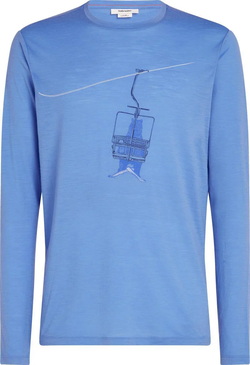 Merino 150 Tech Lite LS Tee - Bear Lift - Mens - Image 4