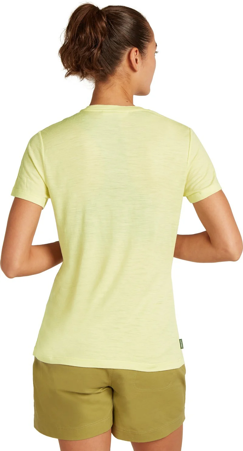 Merino 150 Tech Lite SS Tee Airbourne Squirrel - Womens - Image 3