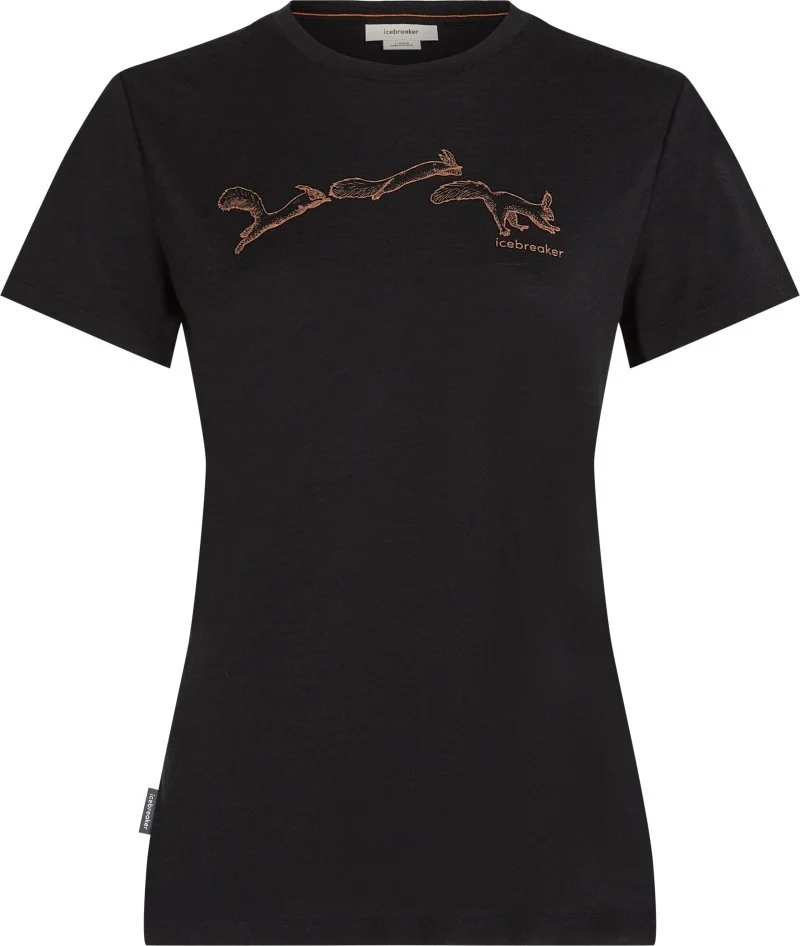 Merino 150 Tech Lite SS Tee Airbourne Squirrel - Womens - Image 4