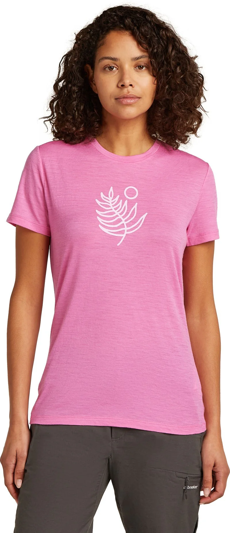 Merino 150 Tech Lite SS Tee Fresh Fern - Womens - Image 2