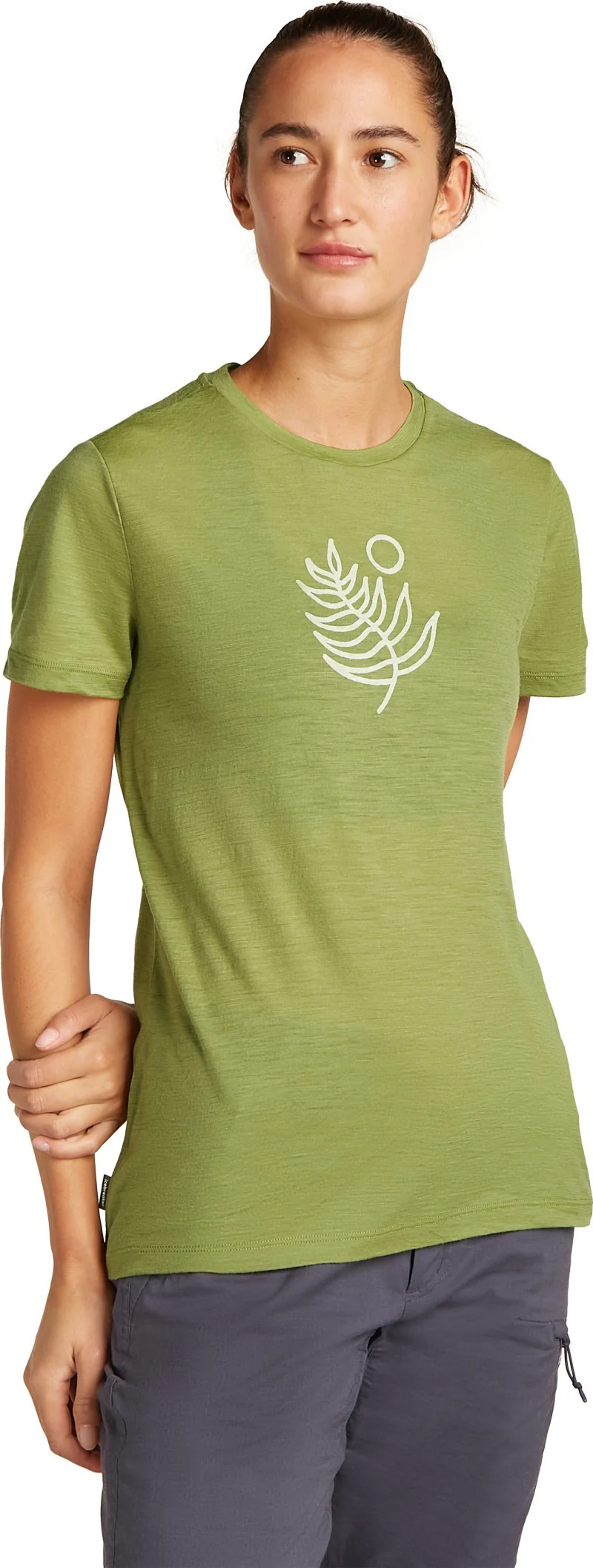 Merino 150 Tech Lite SS Tee Fresh Fern - Womens - Image 5
