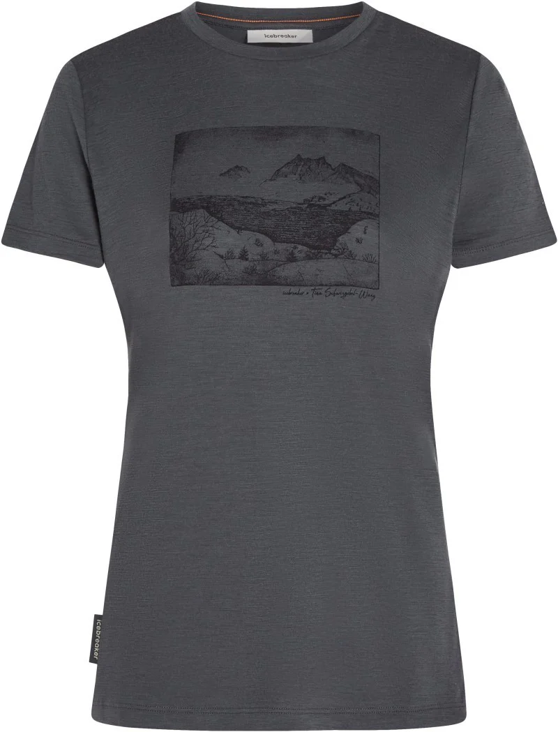 Merino 150 Tech Lite SS Tee - Lake View - Womens - Image 5