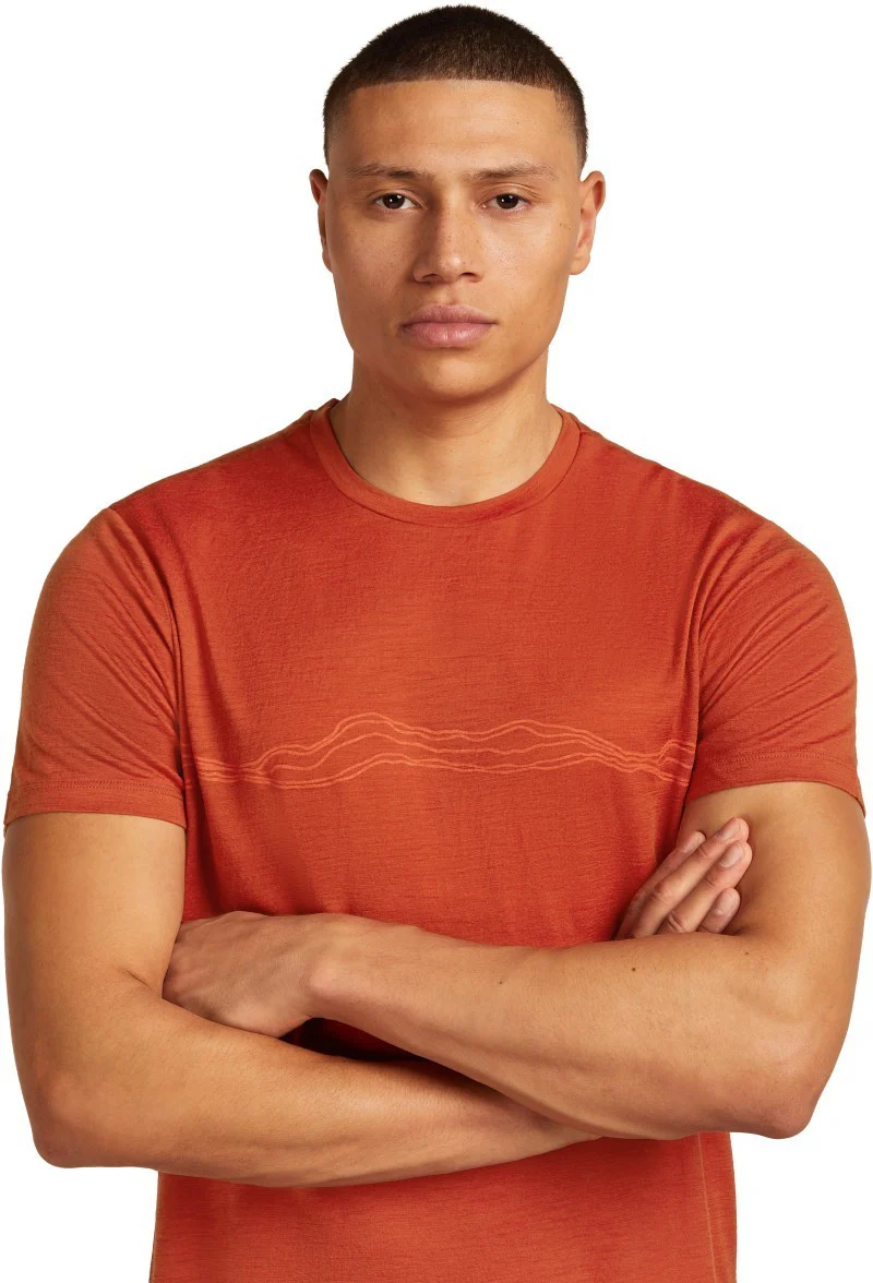 Merino 150 Tech Lite SS Tee - Mountain Pulse - Mens - Image 4