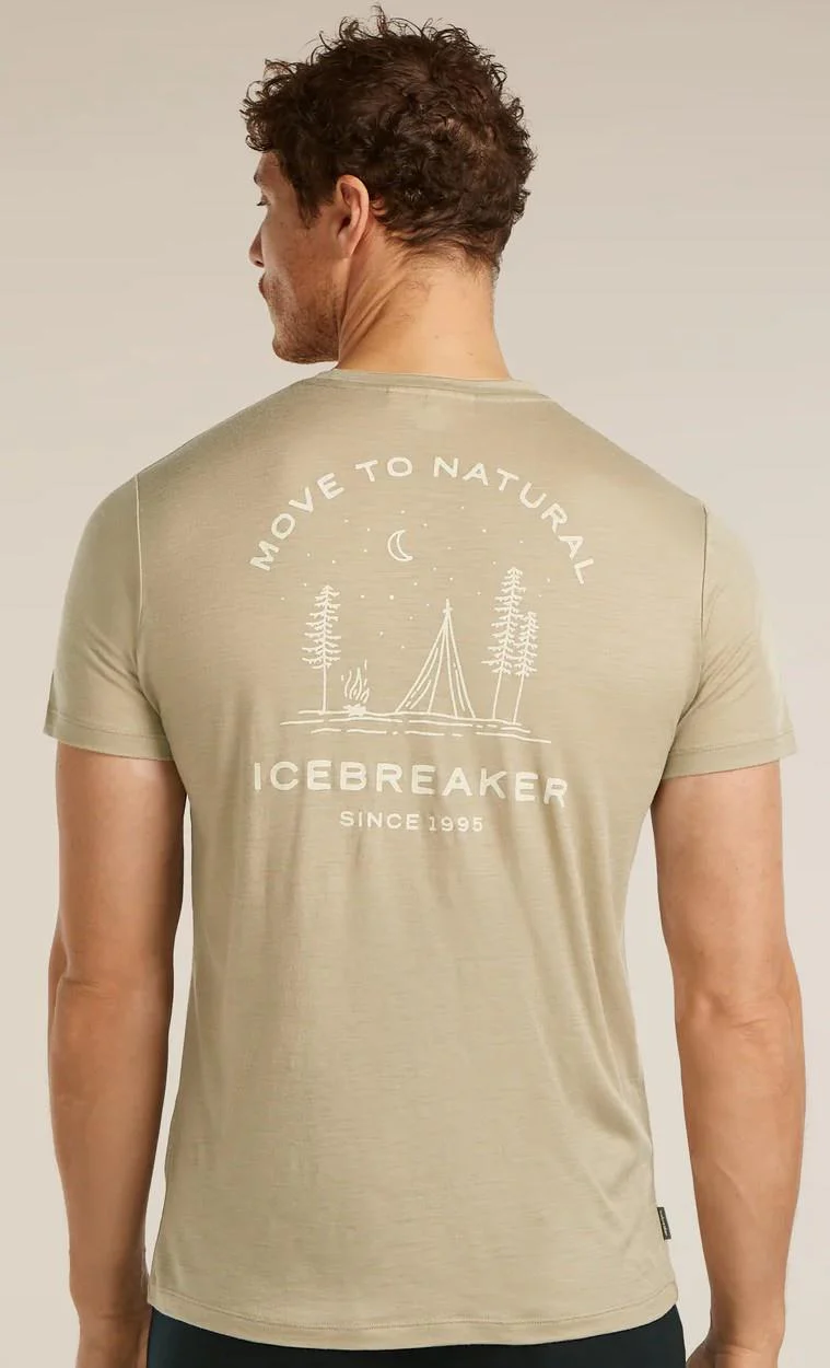 Merino 150 Tech Lite SS Tee - Peaceful Pass - Mens - Image 2