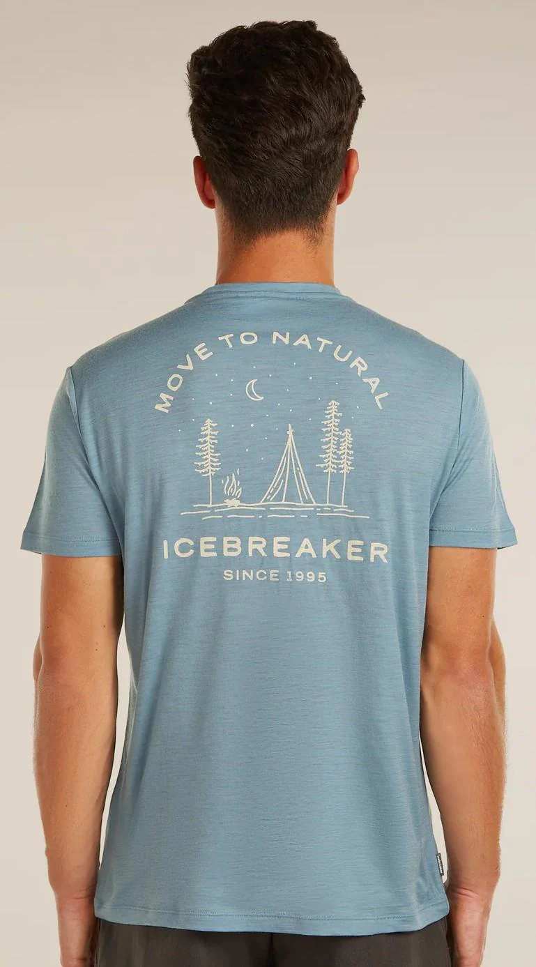 Merino 150 Tech Lite SS Tee - Peaceful Pass - Mens - Image 4