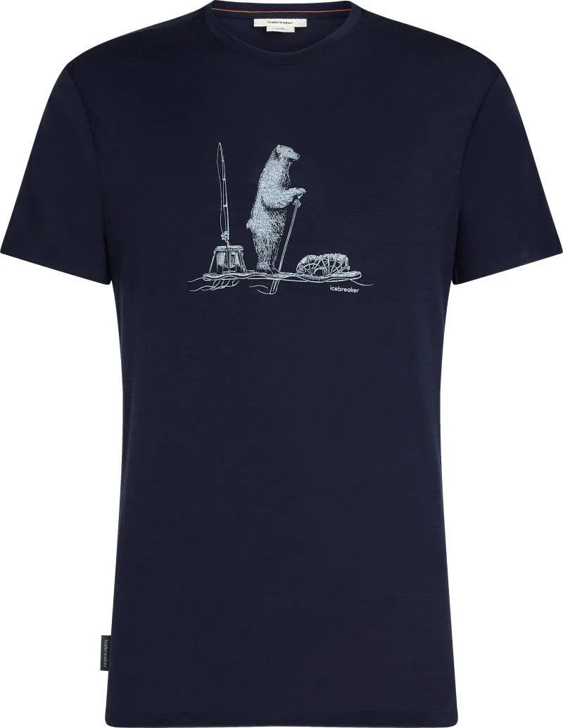 Merino 150 Tech Lite SS Tee - Polar Paddle - Mens - Image 3