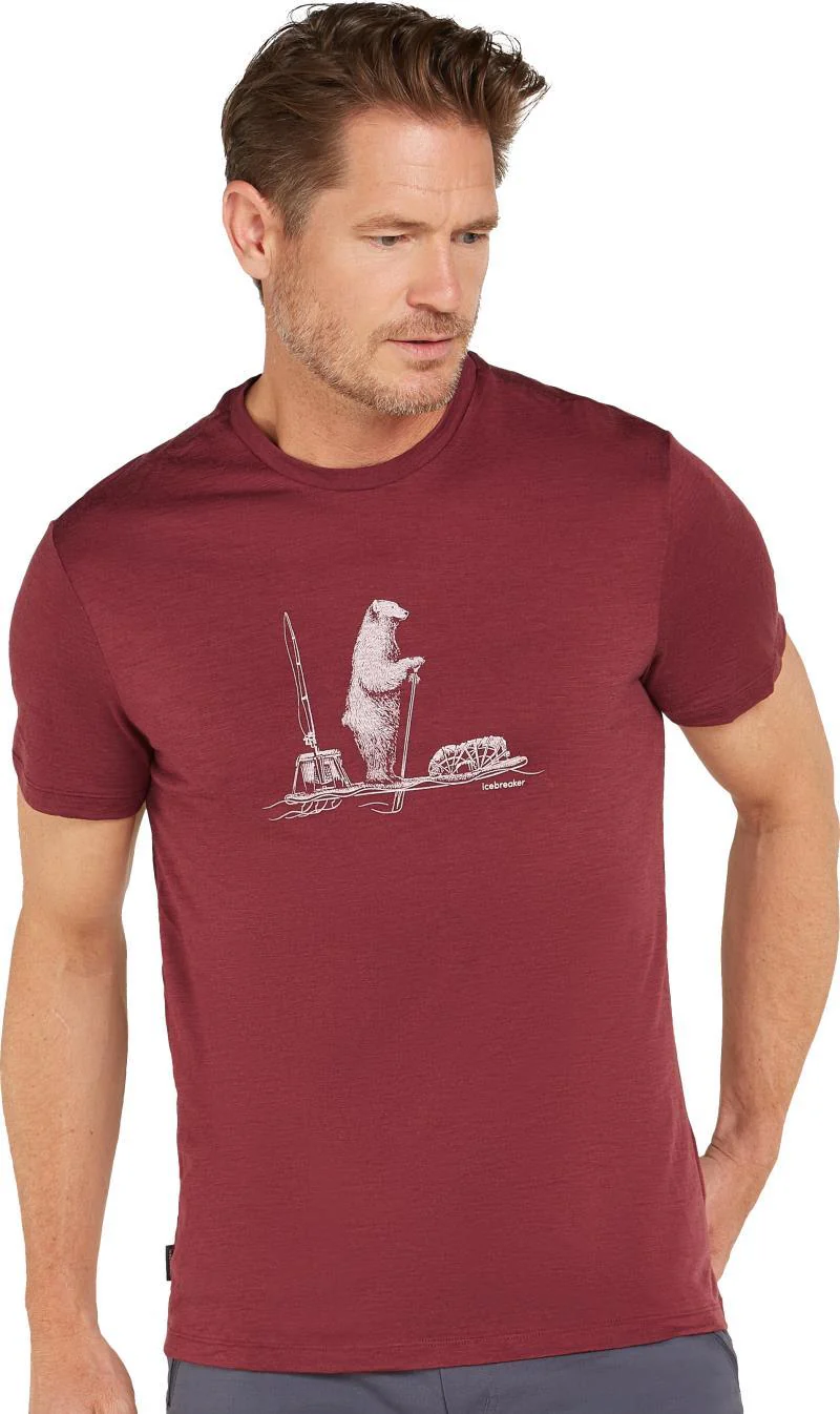 Merino 150 Tech Lite SS Tee - Polar Paddle - Mens - Image 7