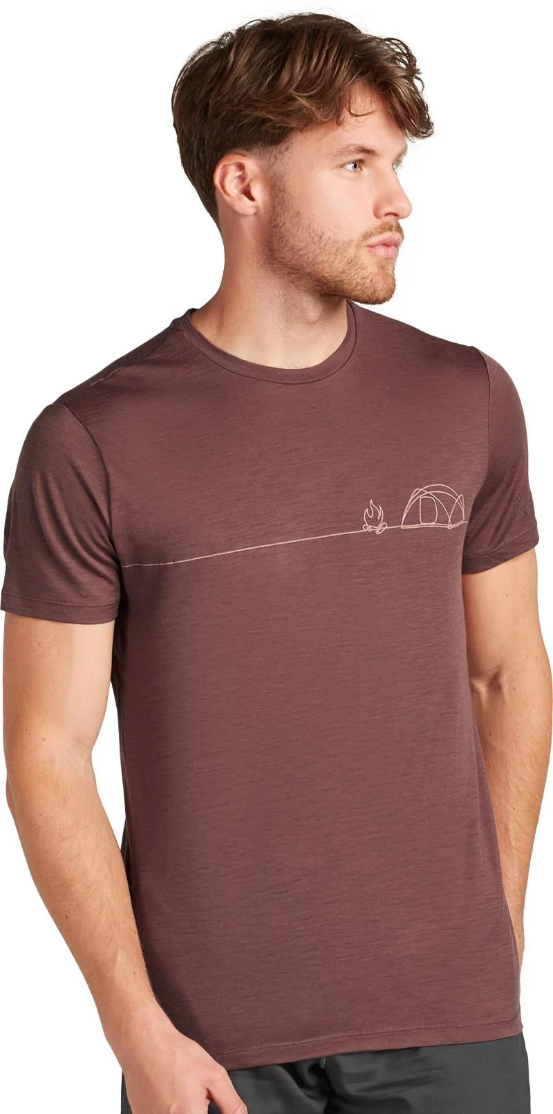 Merino 150 Tech Lite SS Tee - Single Line Camp - Mens - Image 11