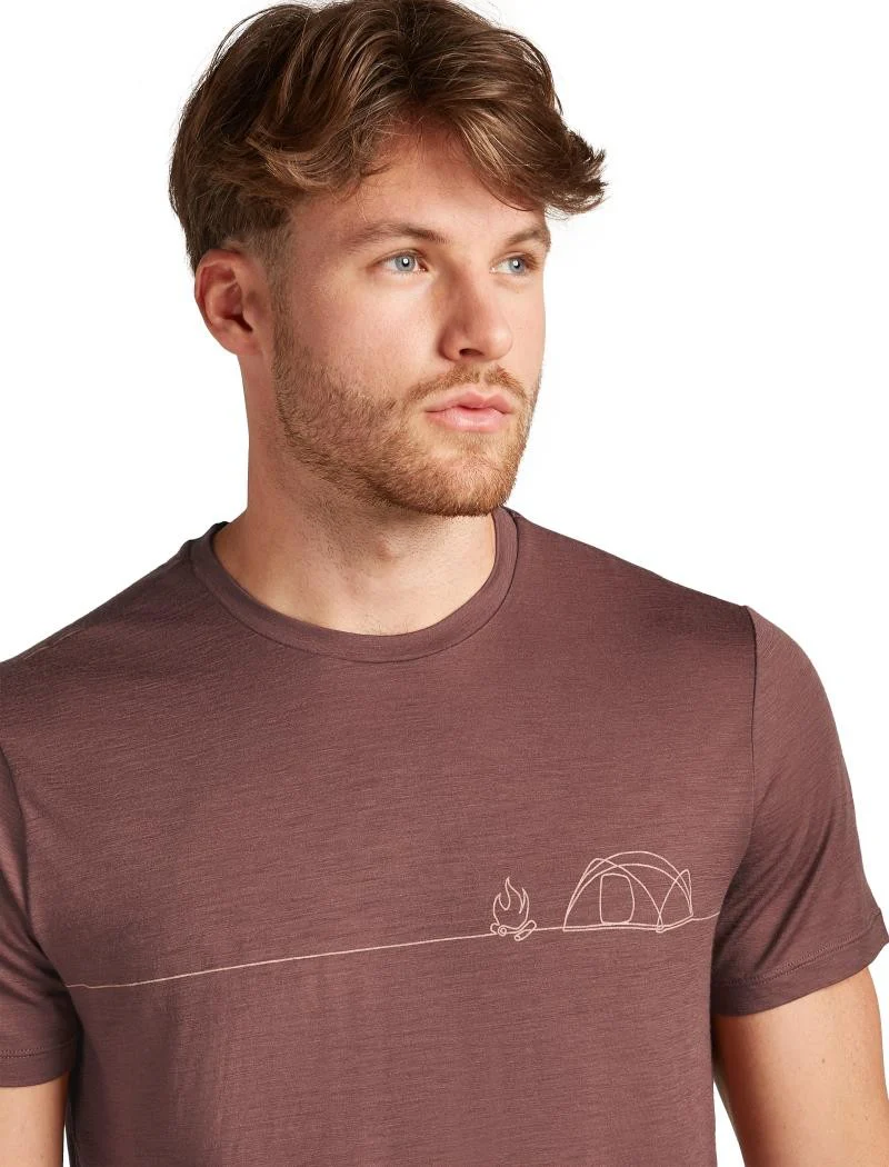 Merino 150 Tech Lite SS Tee - Single Line Camp - Mens - Image 13