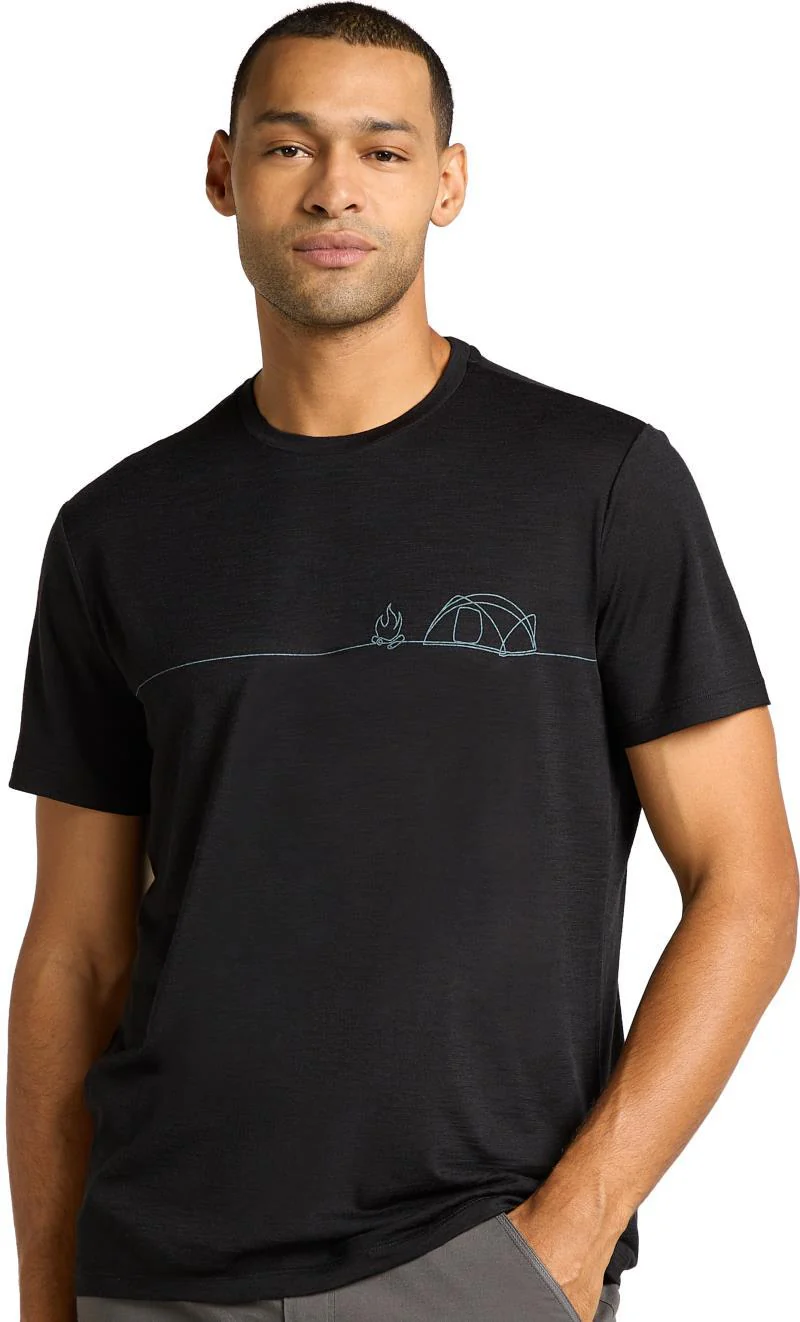 Merino 150 Tech Lite SS Tee - Single Line Camp - Mens - Image 15