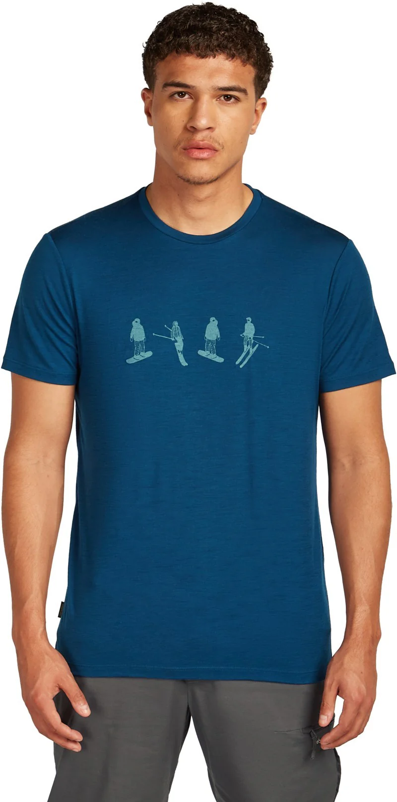 Merino 150 Tech Lite SS Tee - Snow Day - Mens - Image 2
