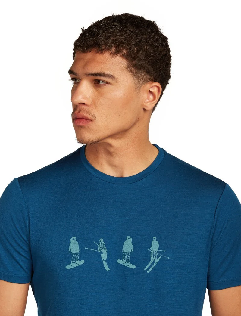 Merino 150 Tech Lite SS Tee - Snow Day - Mens - Image 4