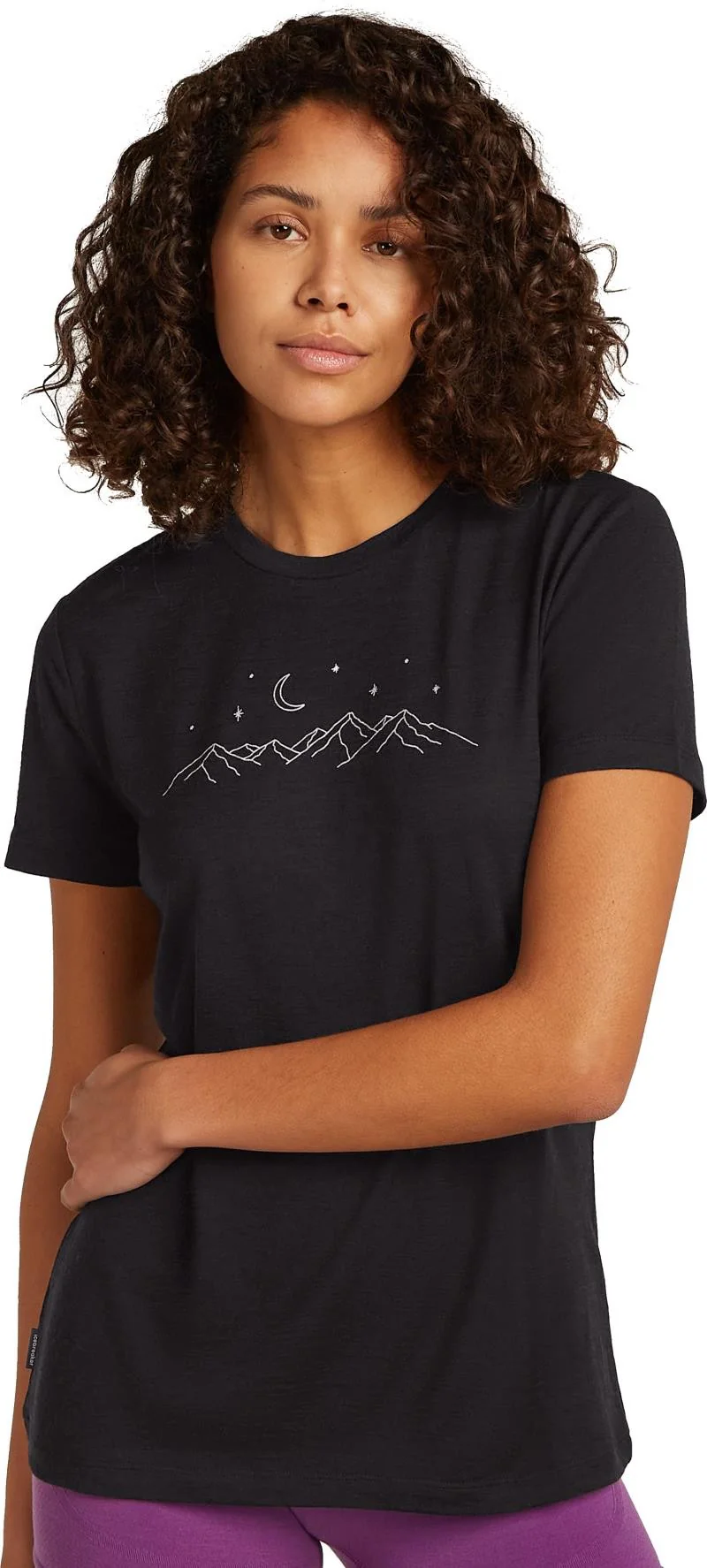 Merino 150 Tech Lite SS Tee - Sparkling Stars - Womens - Image 6
