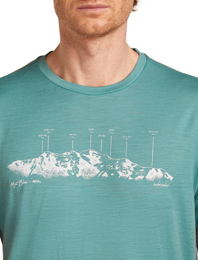 Merino 150 Tech Lite SS Tee - The Peaks - Mens - Image 4
