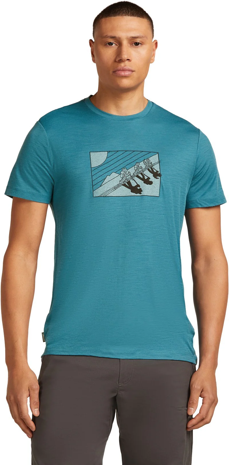 Merino 150 Tech Lite SS Tee - Wild pack - Mens - Image 10