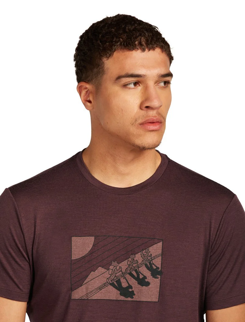 Merino 150 Tech Lite SS Tee - Wild pack - Mens - Image 4