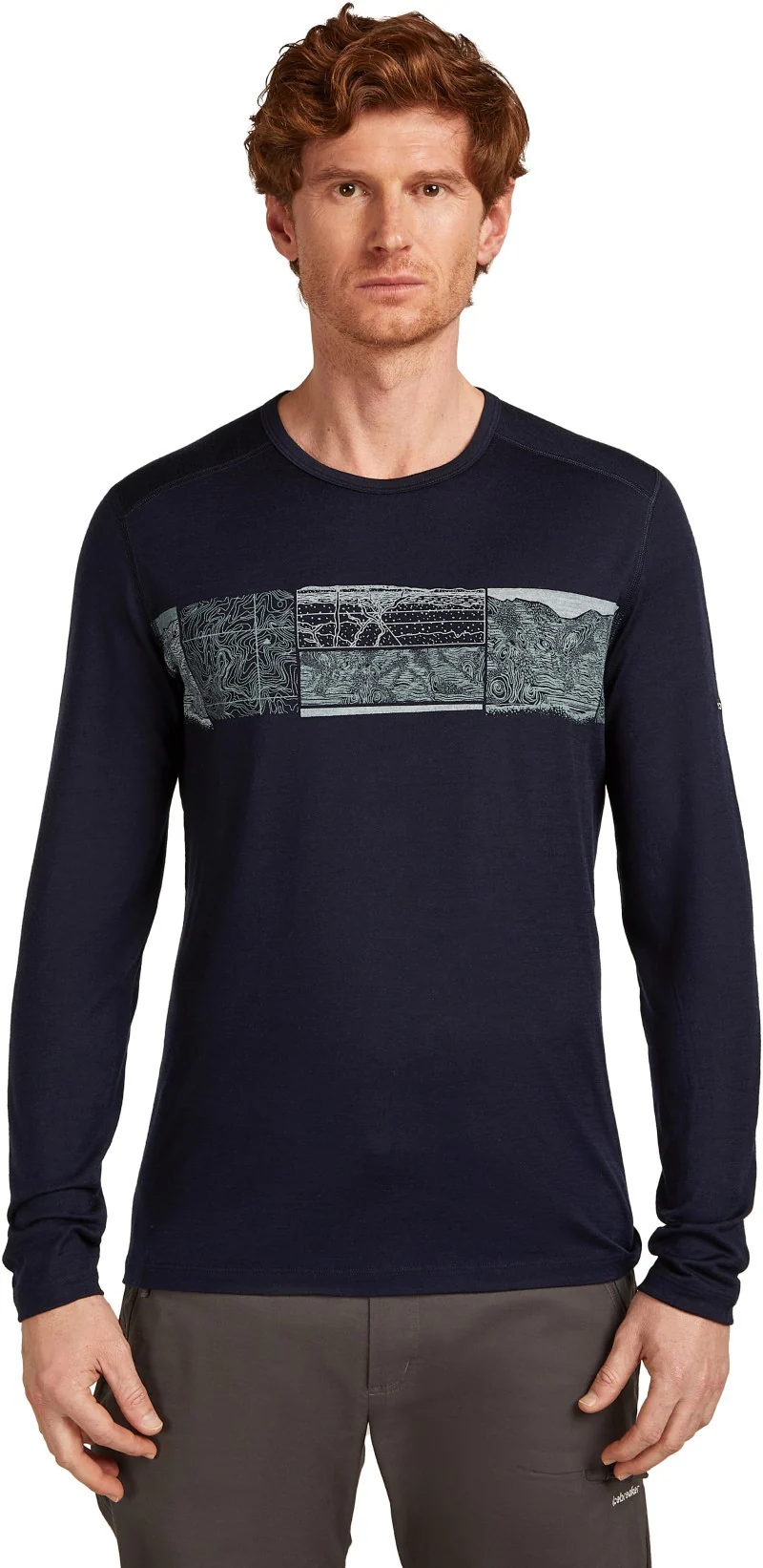 Merino 200 Oasis LS Crewe - GRX1 - Mens - Image 2