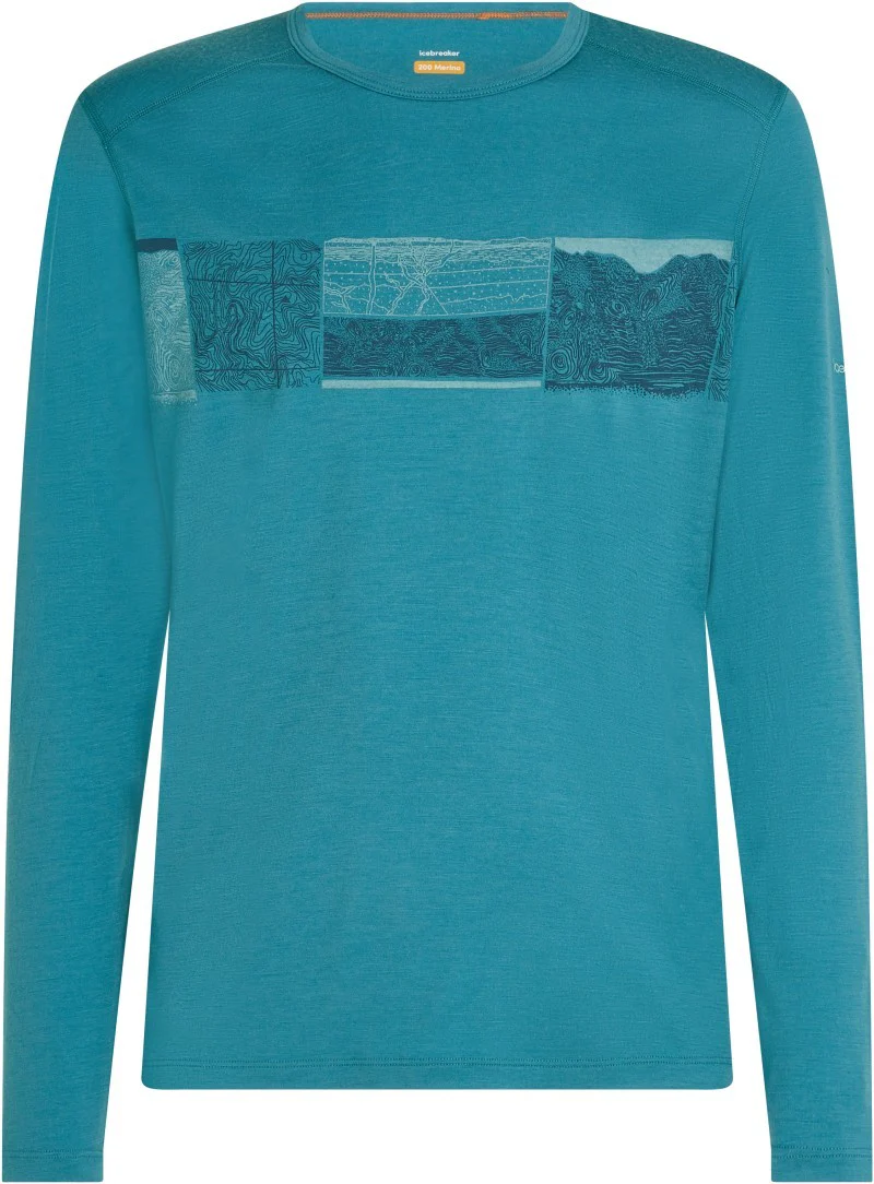 Merino 200 Oasis LS Crewe - GRX1 - Mens - Image 4
