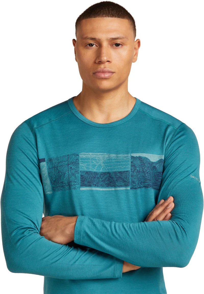 Merino 200 Oasis LS Crewe - GRX1 - Mens - Image 7
