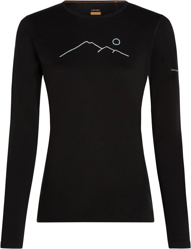 Merino 200 Oasis LS Crewe - GRX1 - Womens