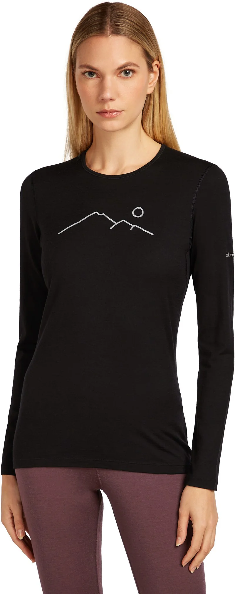 Merino 200 Oasis LS Crewe - GRX1 - Womens - Image 2