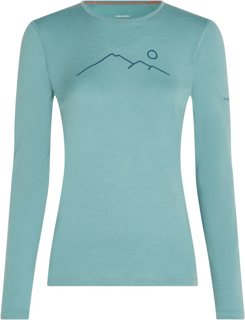 Merino 200 Oasis LS Crewe - GRX1 - Womens - Image 4