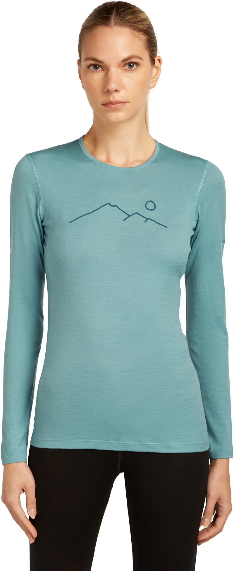 Merino 200 Oasis LS Crewe - GRX1 - Womens - Image 5