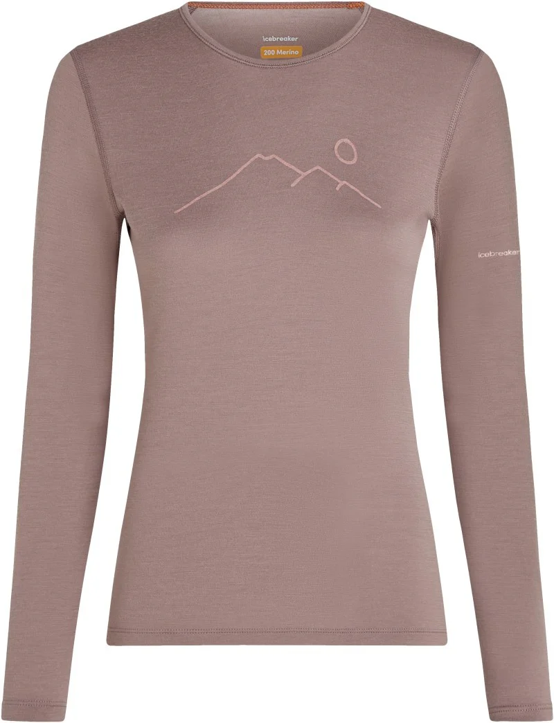 Merino 200 Oasis LS Crewe - GRX1 - Womens - Image 7