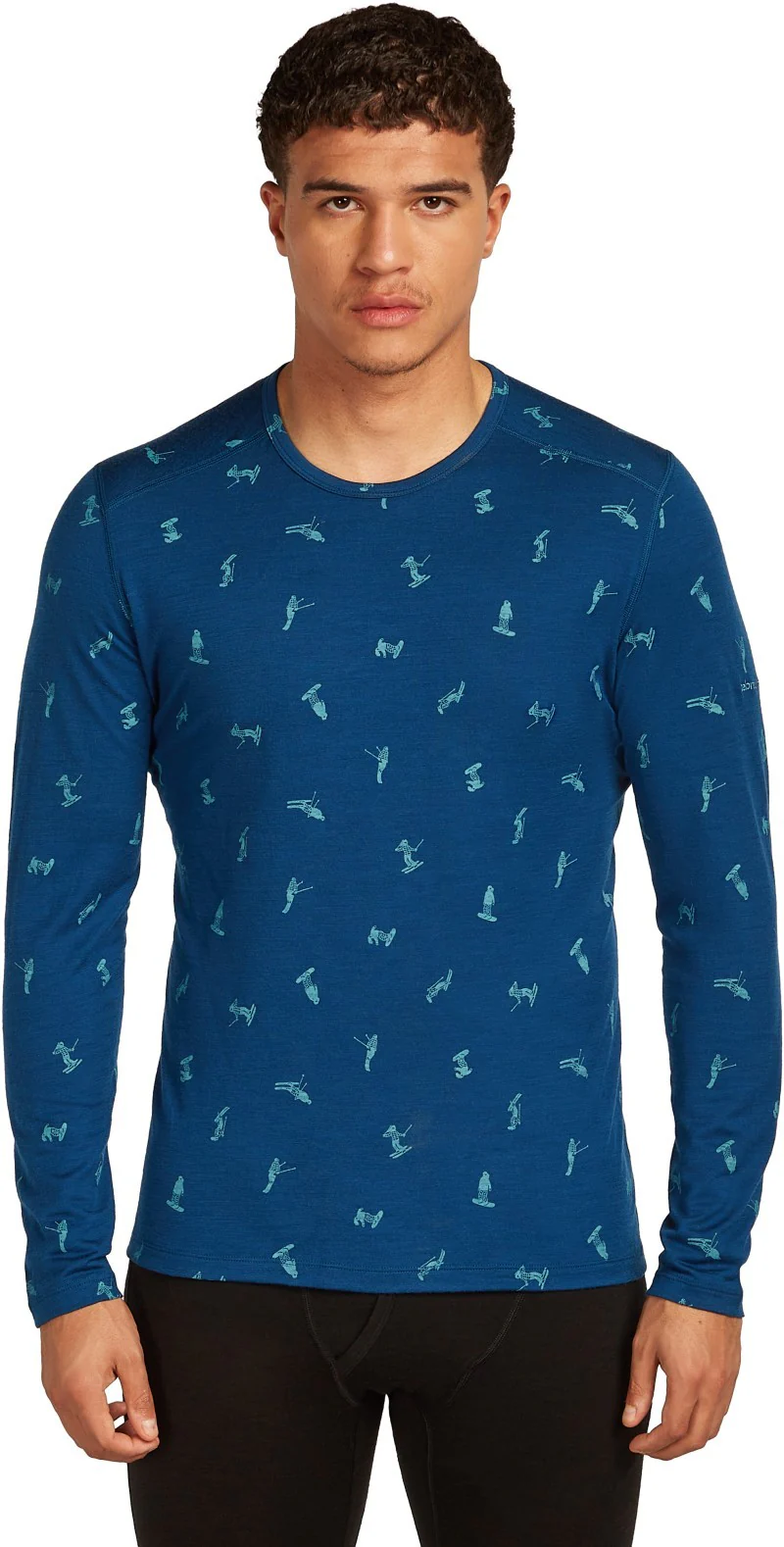 Merino 200 Oasis LS Crewe - GRX2 - Mens - Image 2