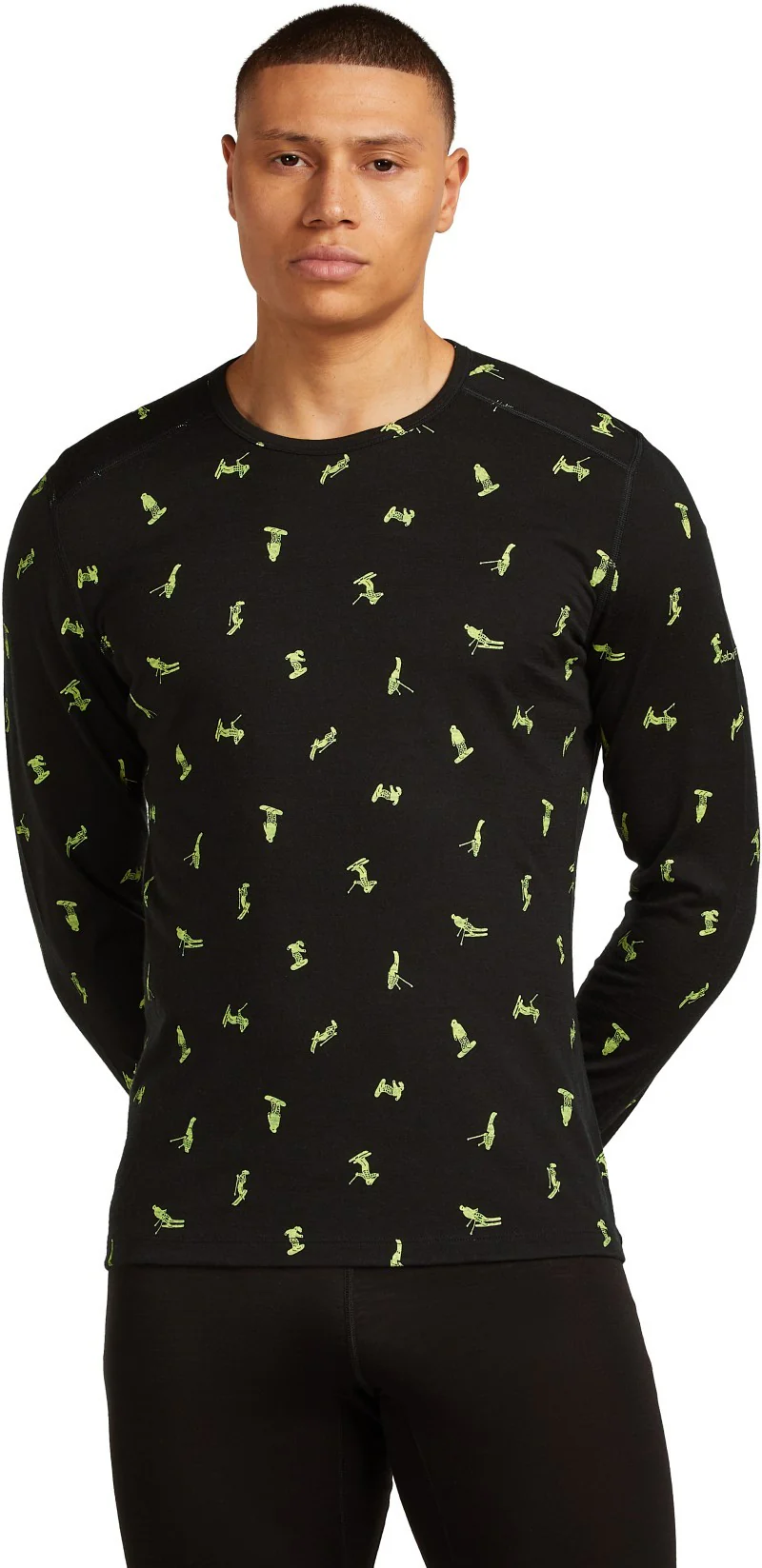 Merino 200 Oasis LS Crewe - GRX2 - Mens - Image 6