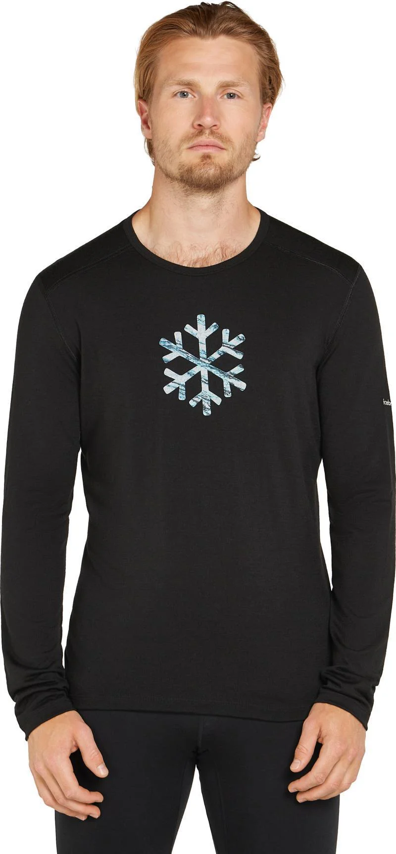 Merino 200 Oasis LS Crewe - Protect Our Winters - Mens - Image 2
