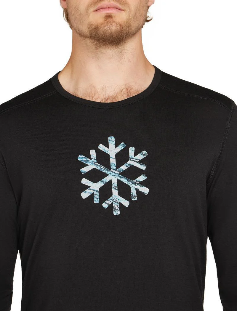 Merino 200 Oasis LS Crewe - Protect Our Winters - Mens - Image 4