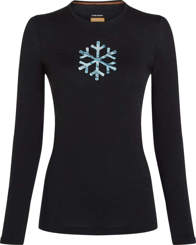 Merino 200 Oasis LS Crewe - Protect Our Winters - Womens