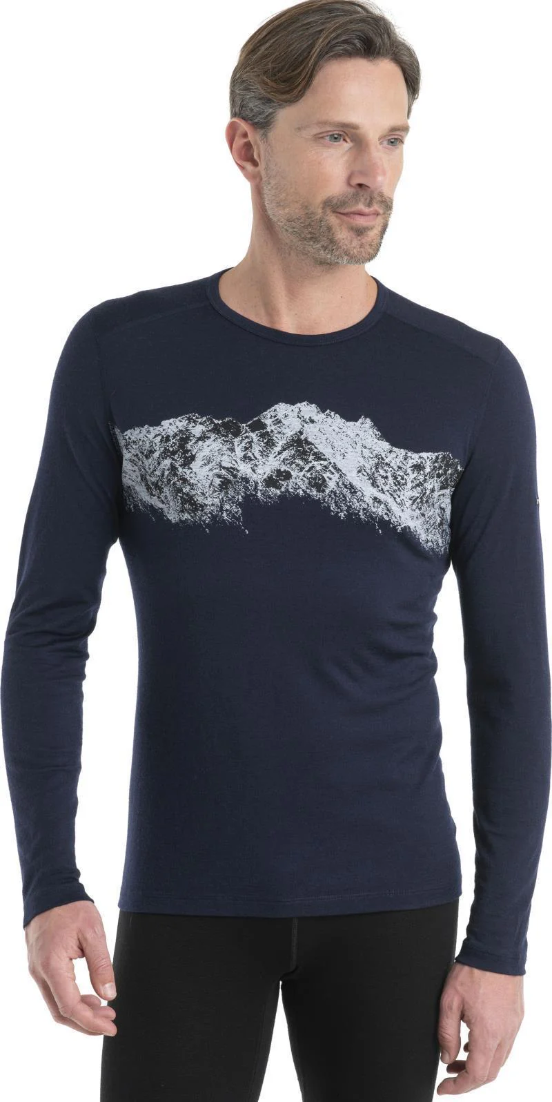 Merino 200 Oasis LS Crewe - Remarkables - Mens - Image 3