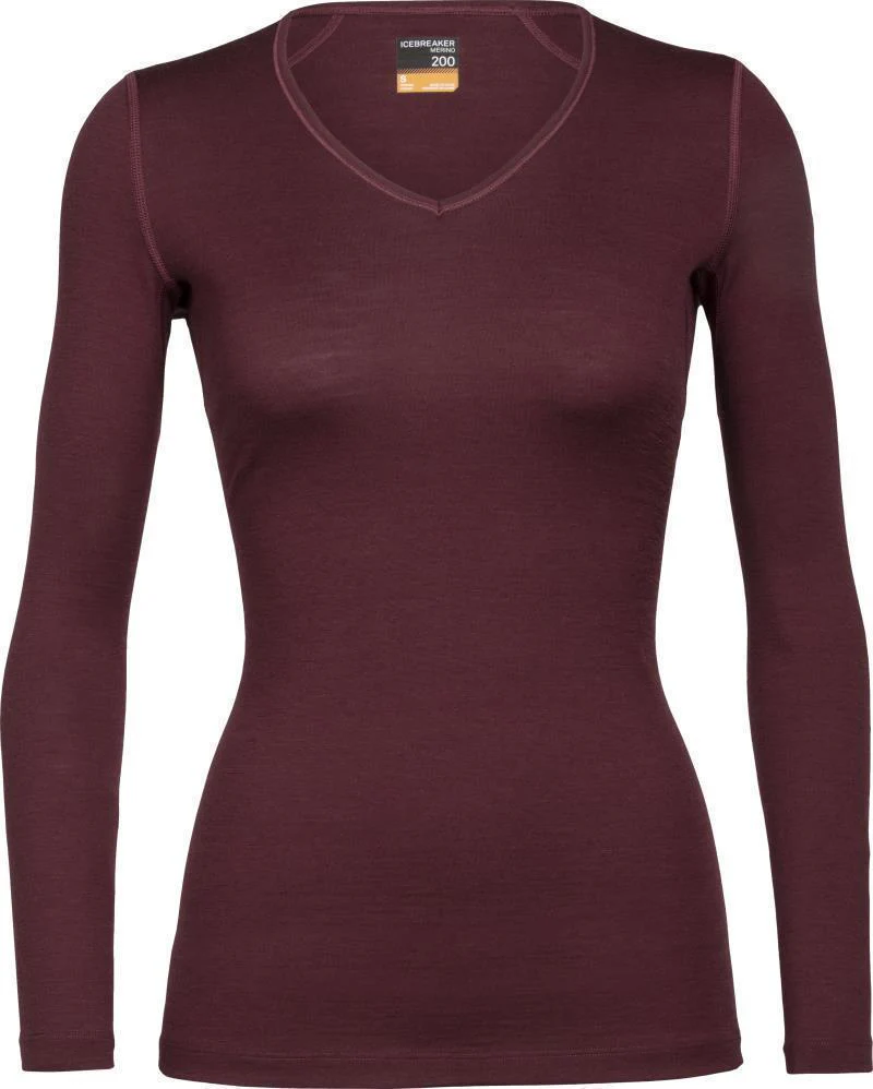 Merino 200 Oasis LS V-Neck - Womens - Image 12
