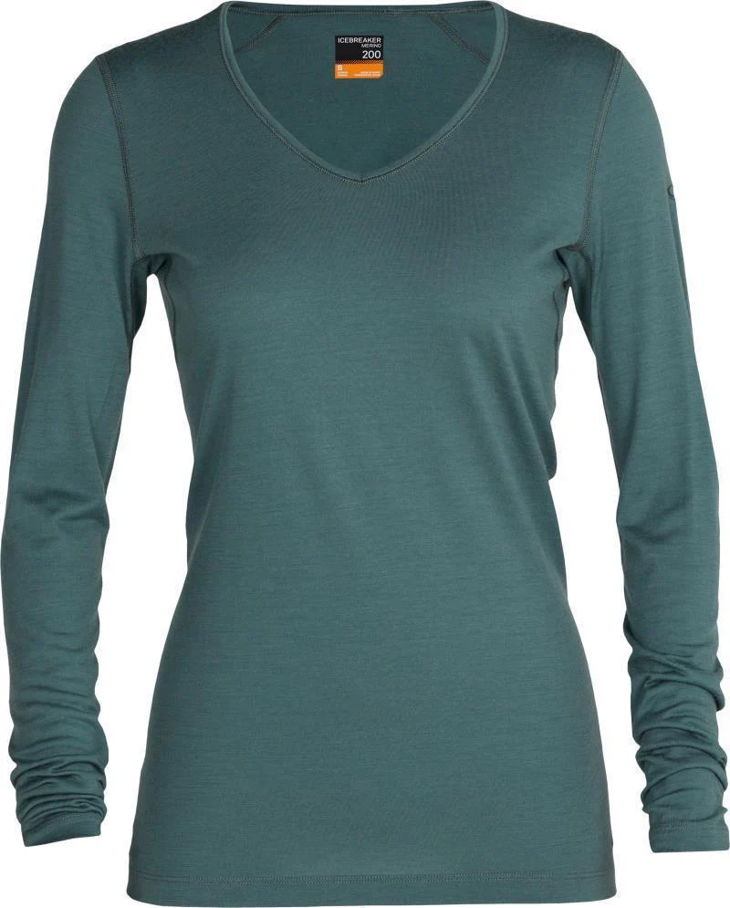 Merino 200 Oasis LS V-Neck - Womens - Image 13