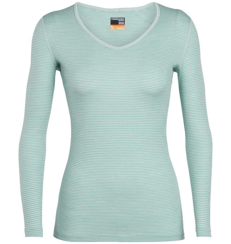 Merino 200 Oasis LS V-Neck - Womens - Image 4